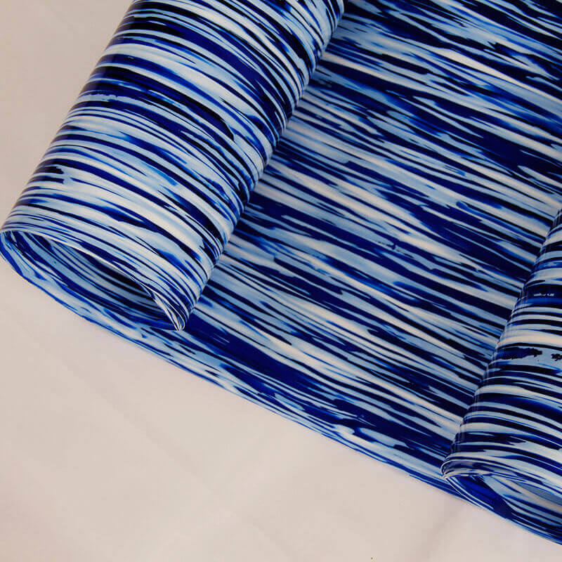Wicker-Pattern-Celluloid-Film-Blue-White