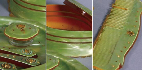 Celluloid comb