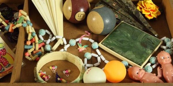 Decorative made of celluloid