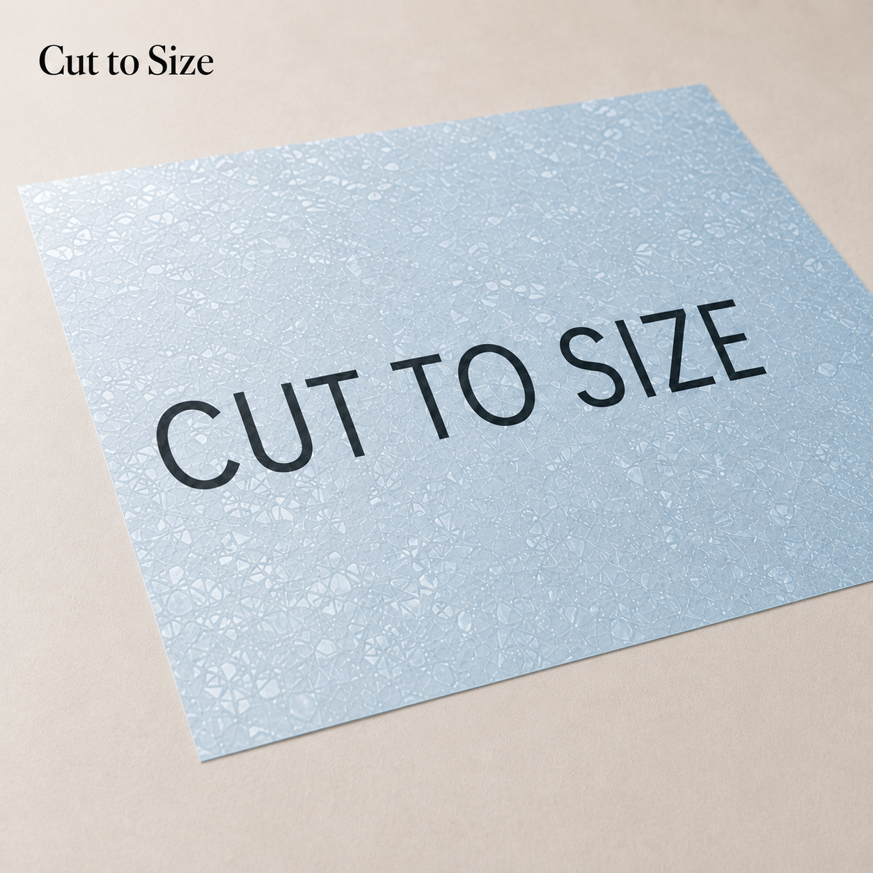 PVC Customized Service-Cut to size PVC Customized Service-Cut to size