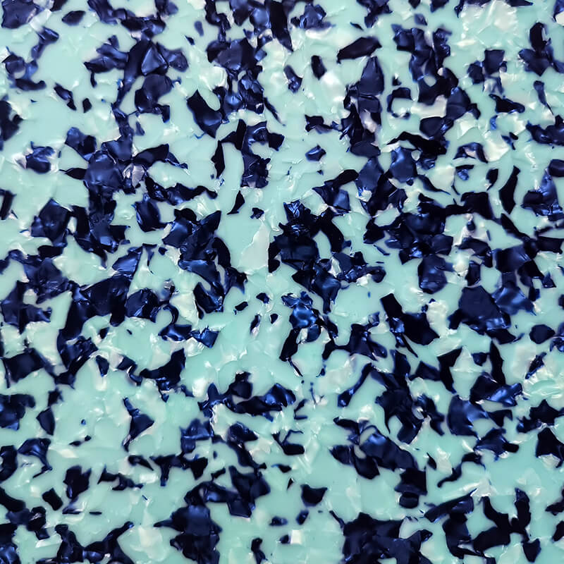 Aqua Blue Tortoiseshell PVC Film LA7912
