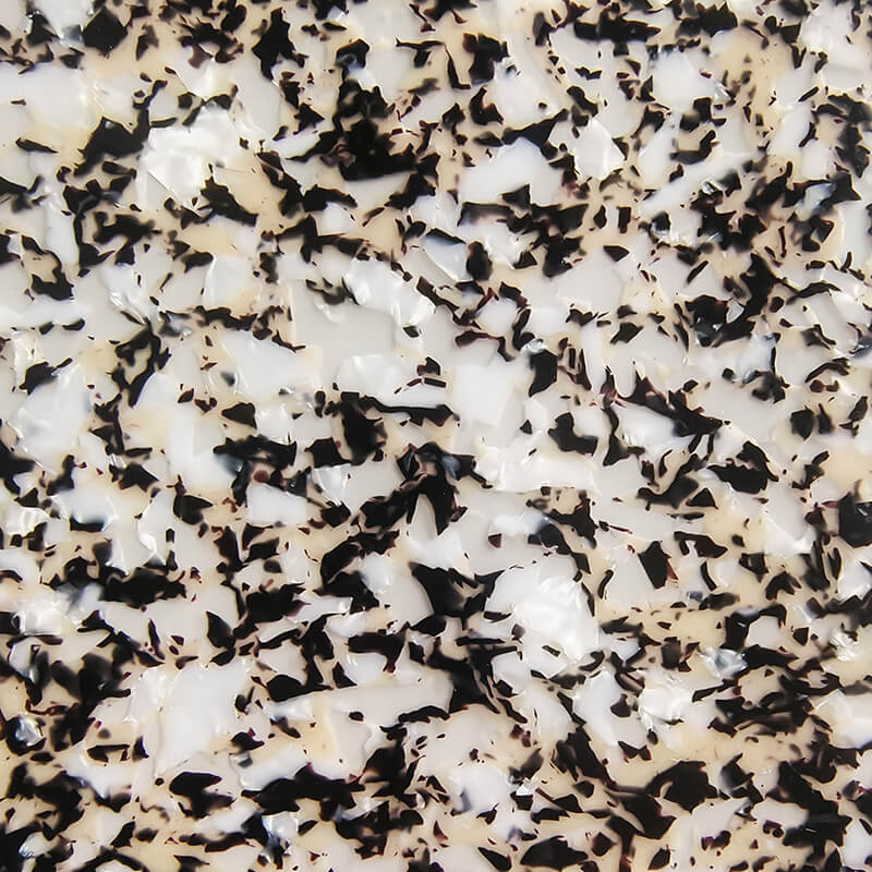 Ivory White Tortoiseshell PVC Film LB8028